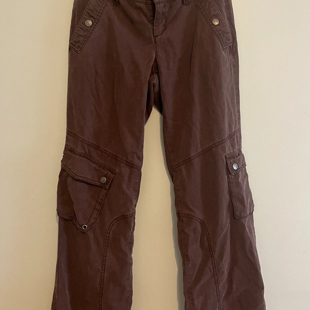 Rubbish long brown pants